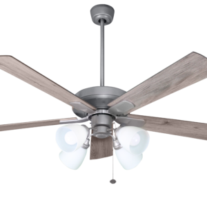 Millennium 52" Brush Steel with 4-arm